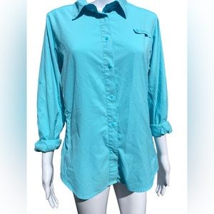 Columbia M blue jacket